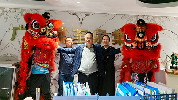 廣州昊至泉集團初十開市-祝同事們工作順利！愿集團再創(chuàng)輝煌！